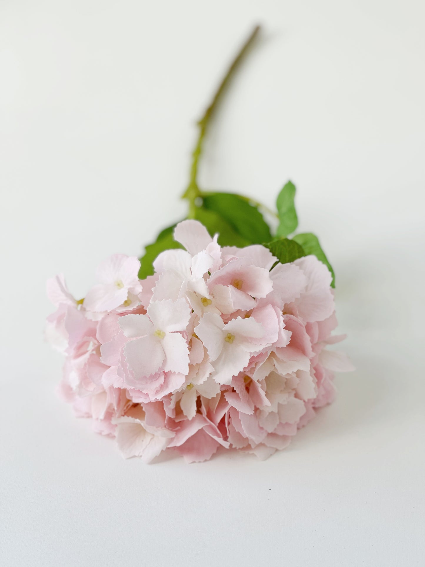 Pink Real Touch Hydrangea Spray