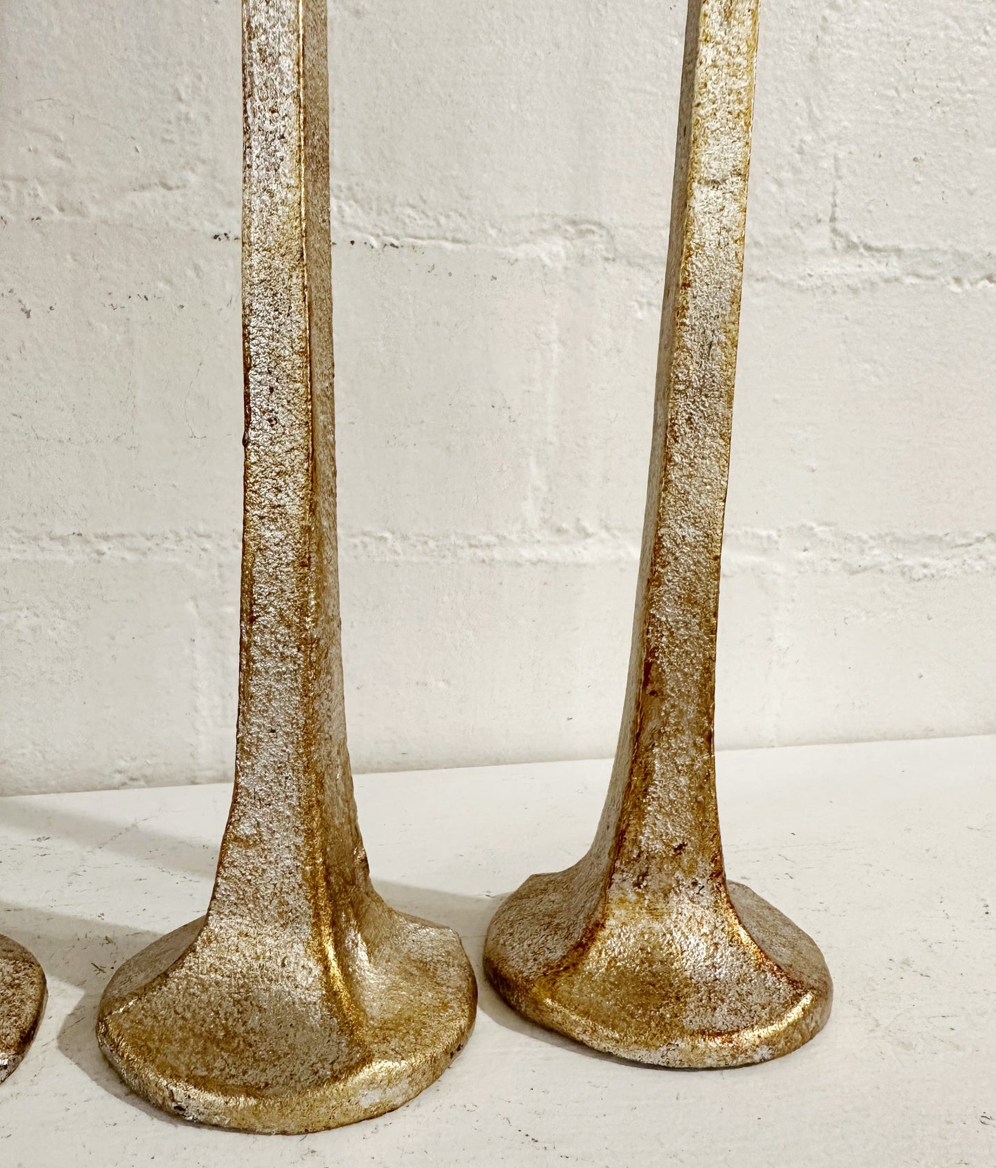 Gold and Silver Metal Taper Holders