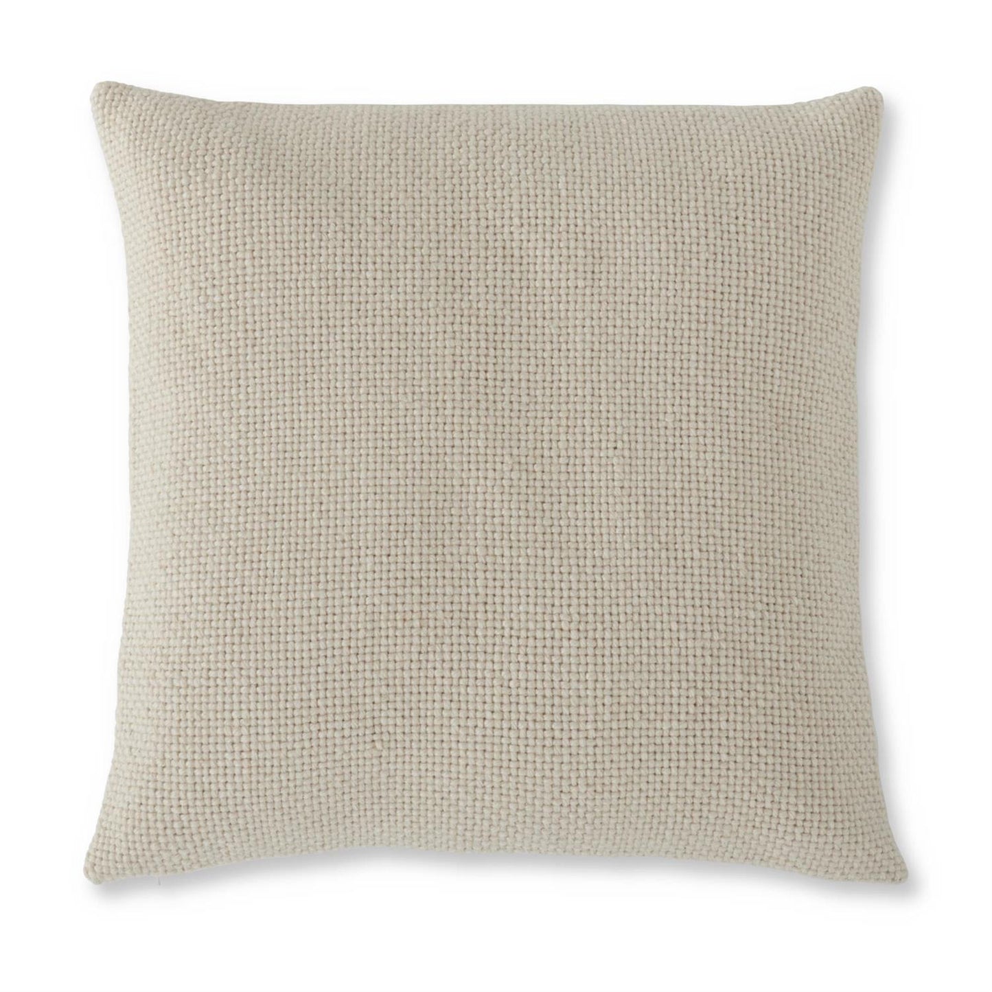 CREAM WOVEN PILLOW