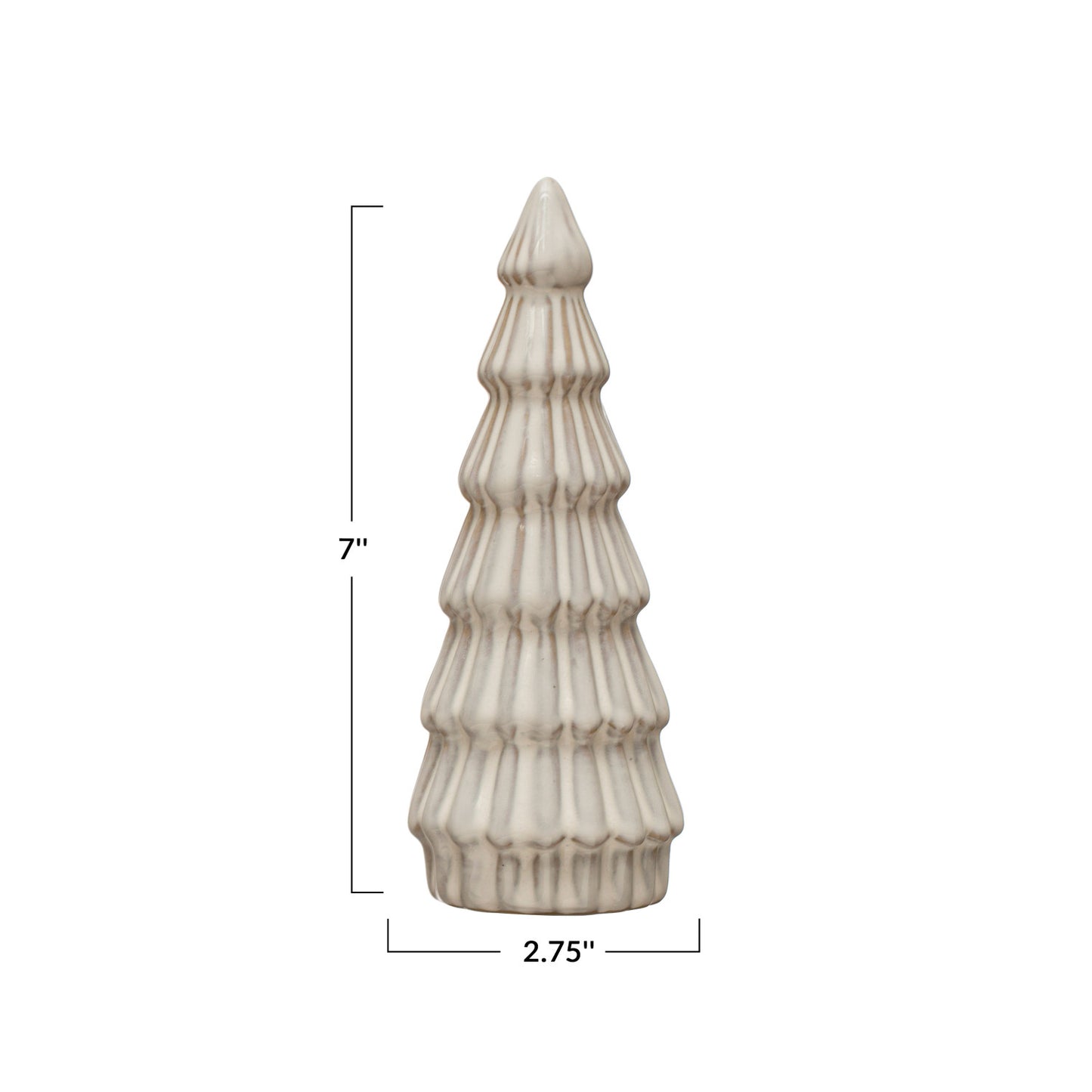 White Stoneware Tree