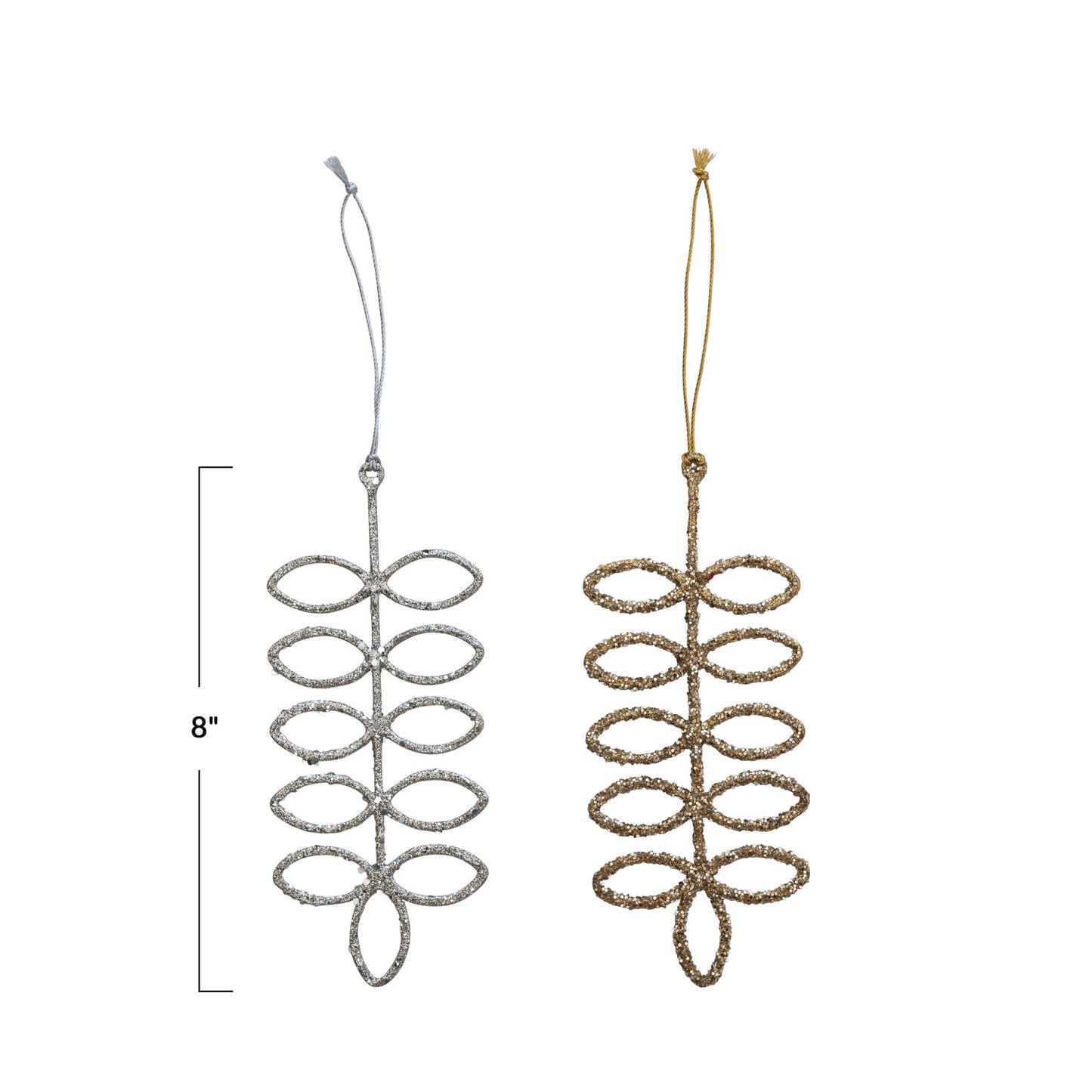 Metal Leaf Ornament