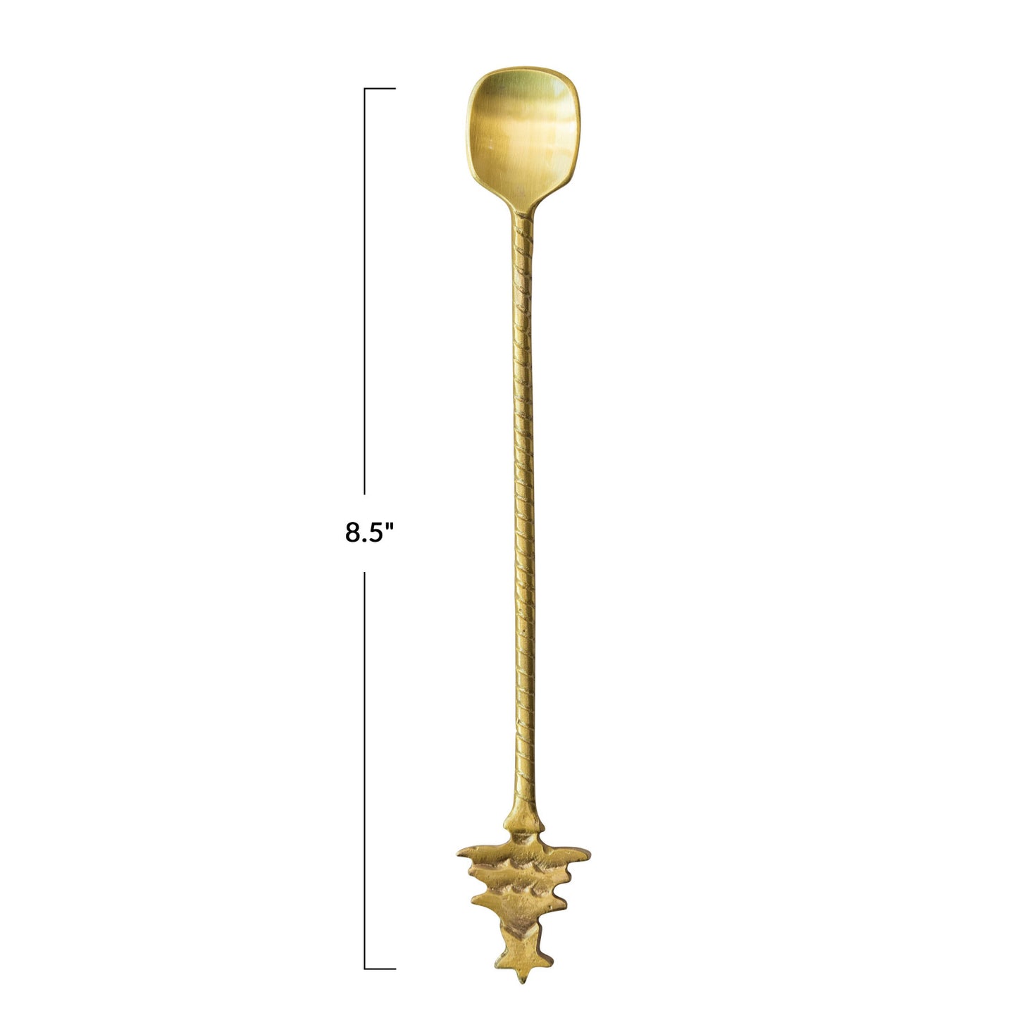 Brass Tree Cocktail Spoon
