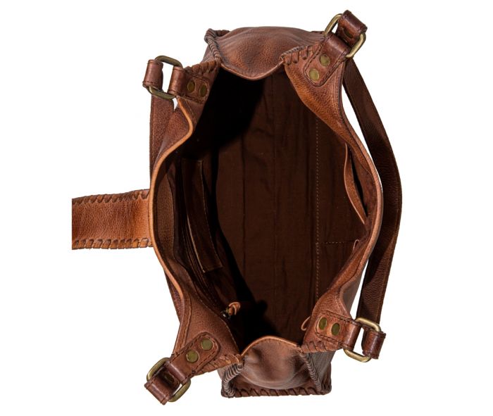 LOBETH ACCENT LEATHER BAG
