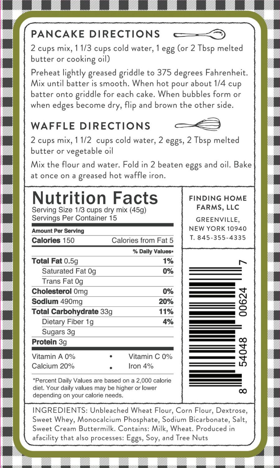 Buttermilk Waffle & Pancake Mix