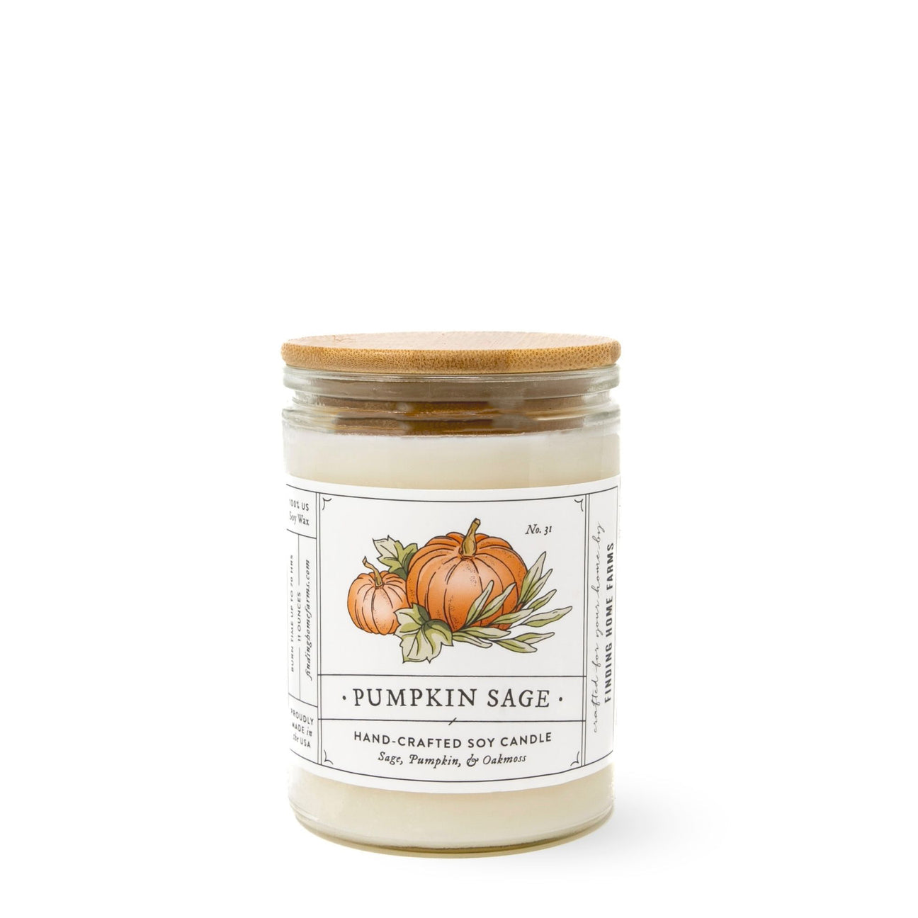 Pumpkin Sage Soy Candle