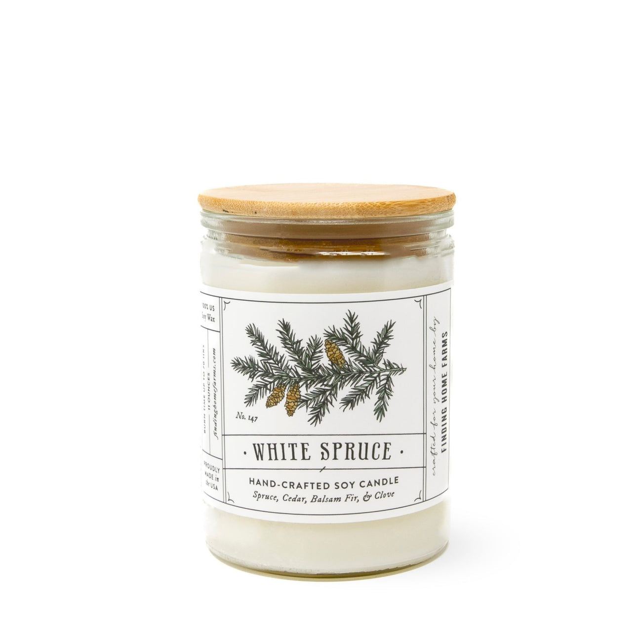 White Spruce Soy Candle