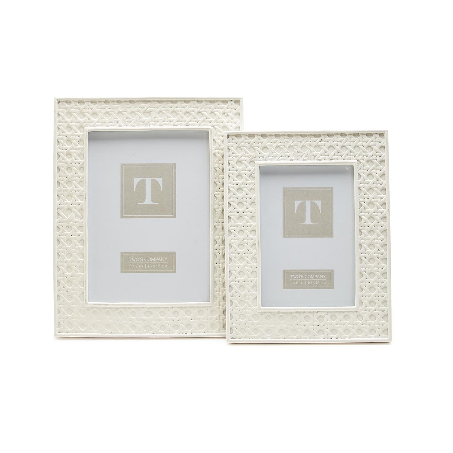 White Cane Photo Frame
