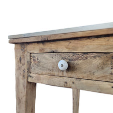 Kitchen Island with Marble Top