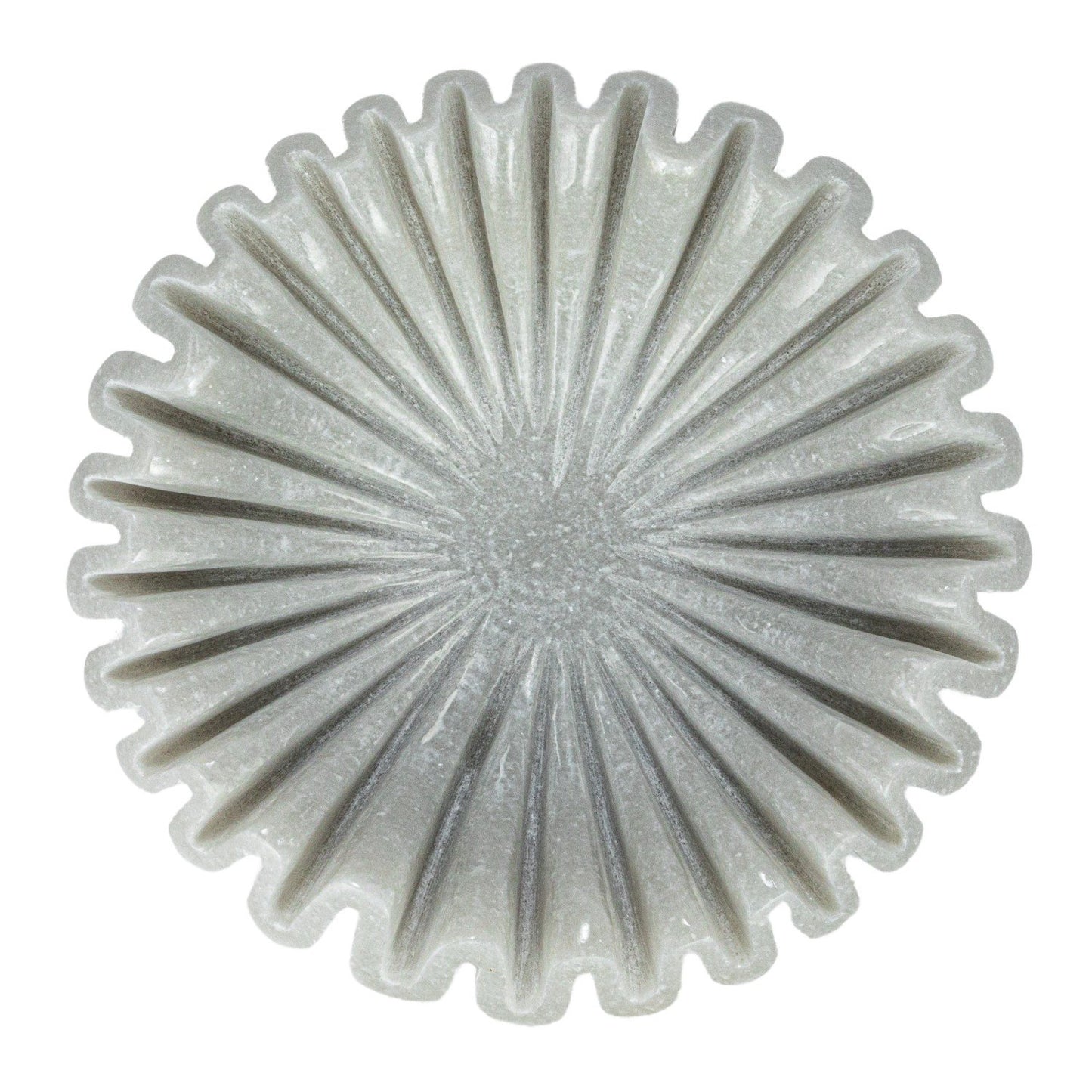 Marble Fluted Dish
