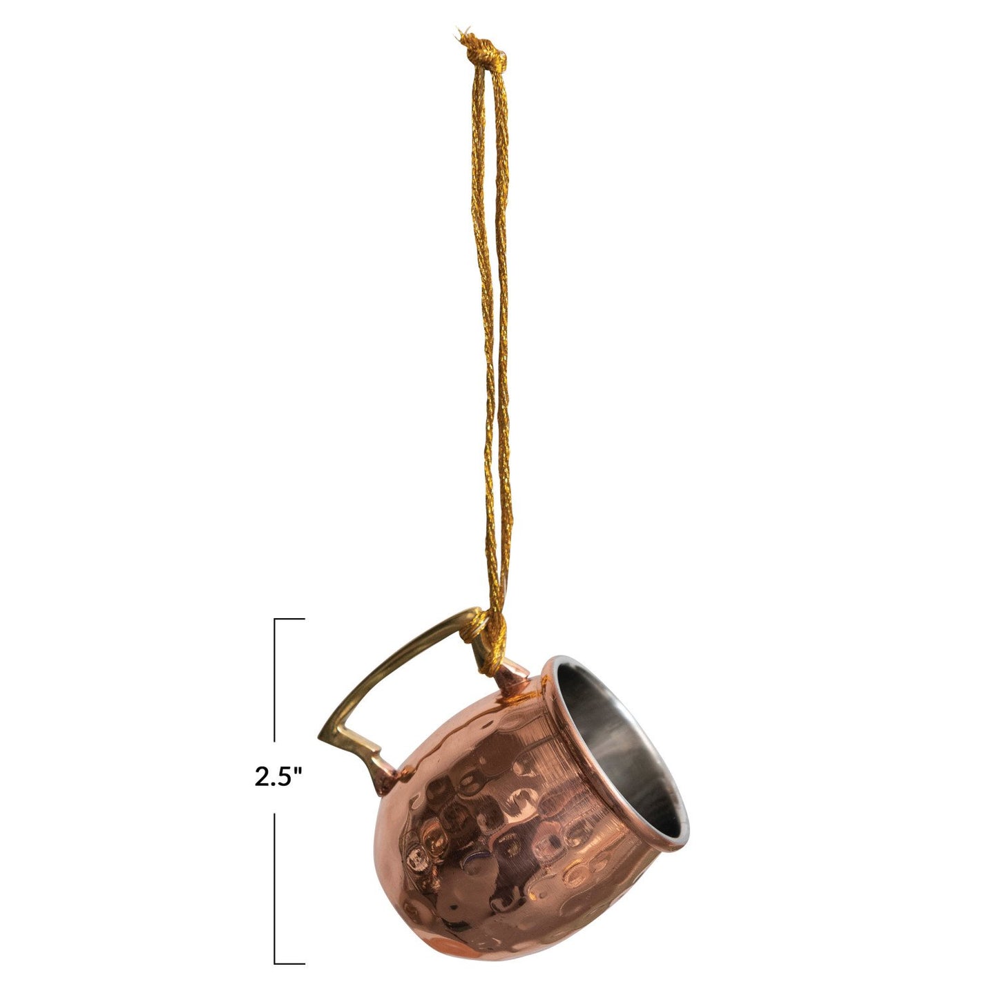 Copper Mule Mug Ornament