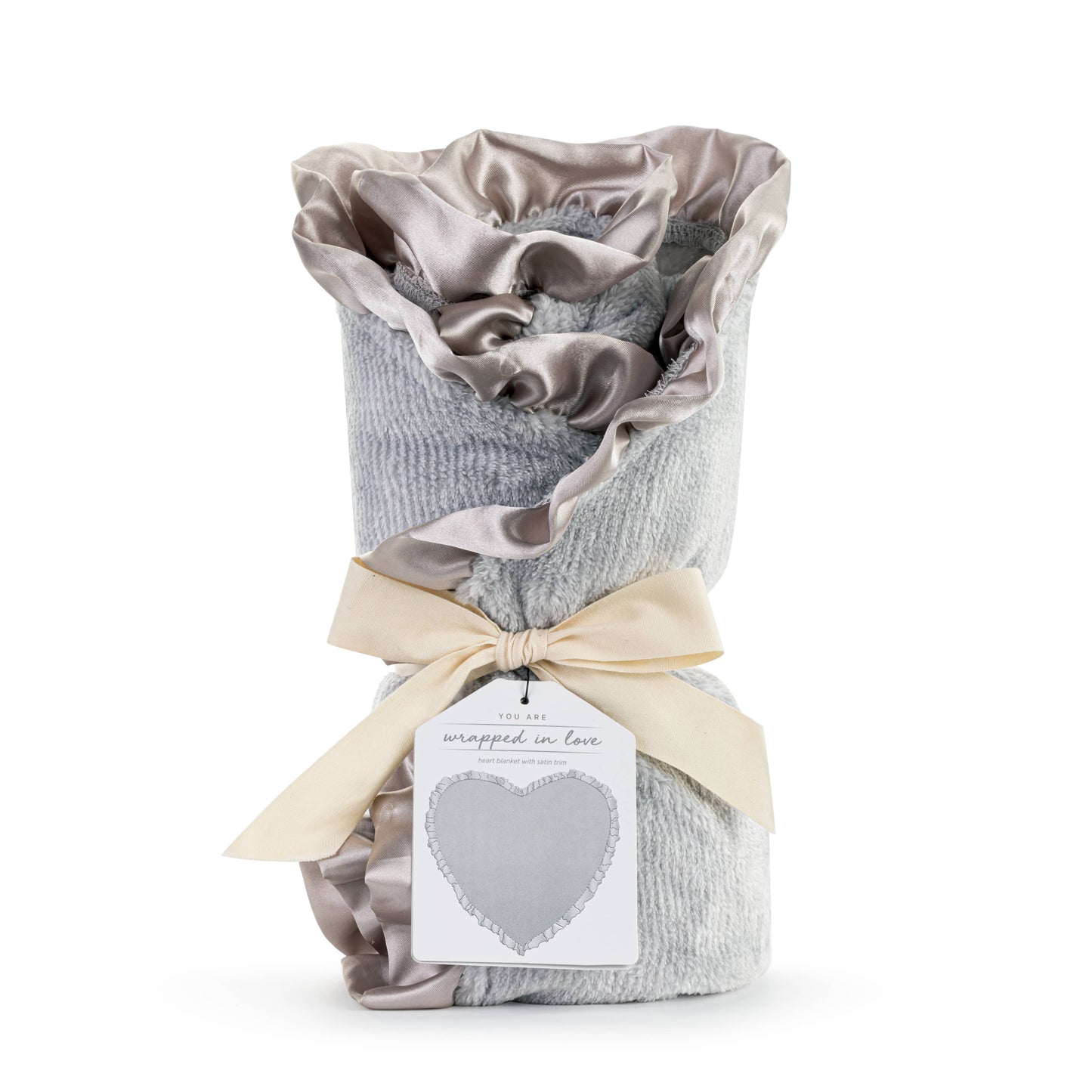 Wrapped in Love Neutral Blanket - 43x43in