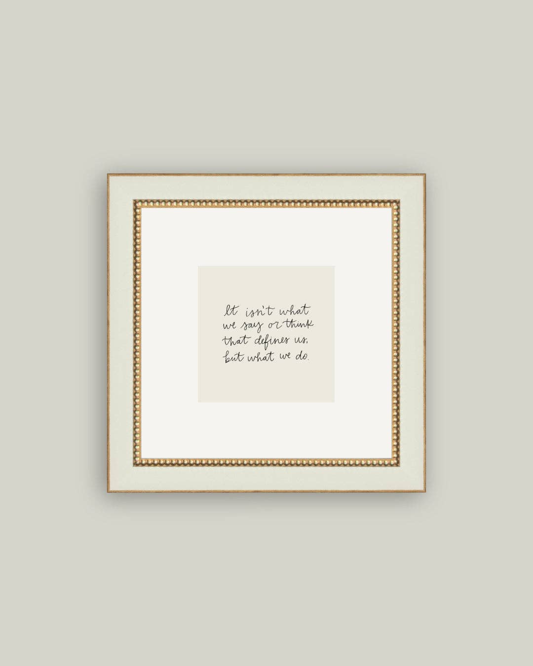 It Isn't Framed Antique Art: 5x5