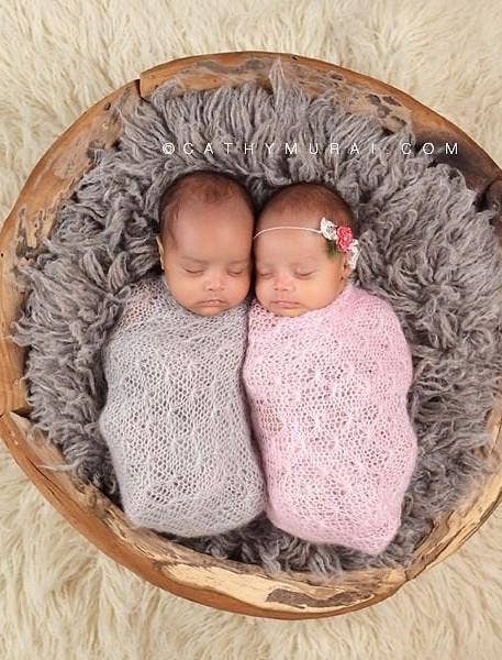 Baby Wrap | Mohair Hand Knit Baby Blanket: Tan