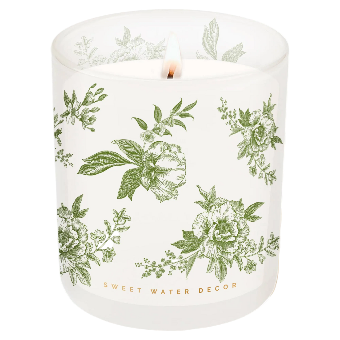 Green Delft 12 oz Soy Candle