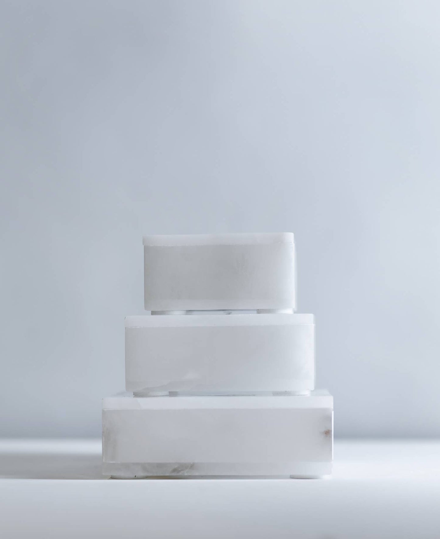 Small Alabaster Square Box