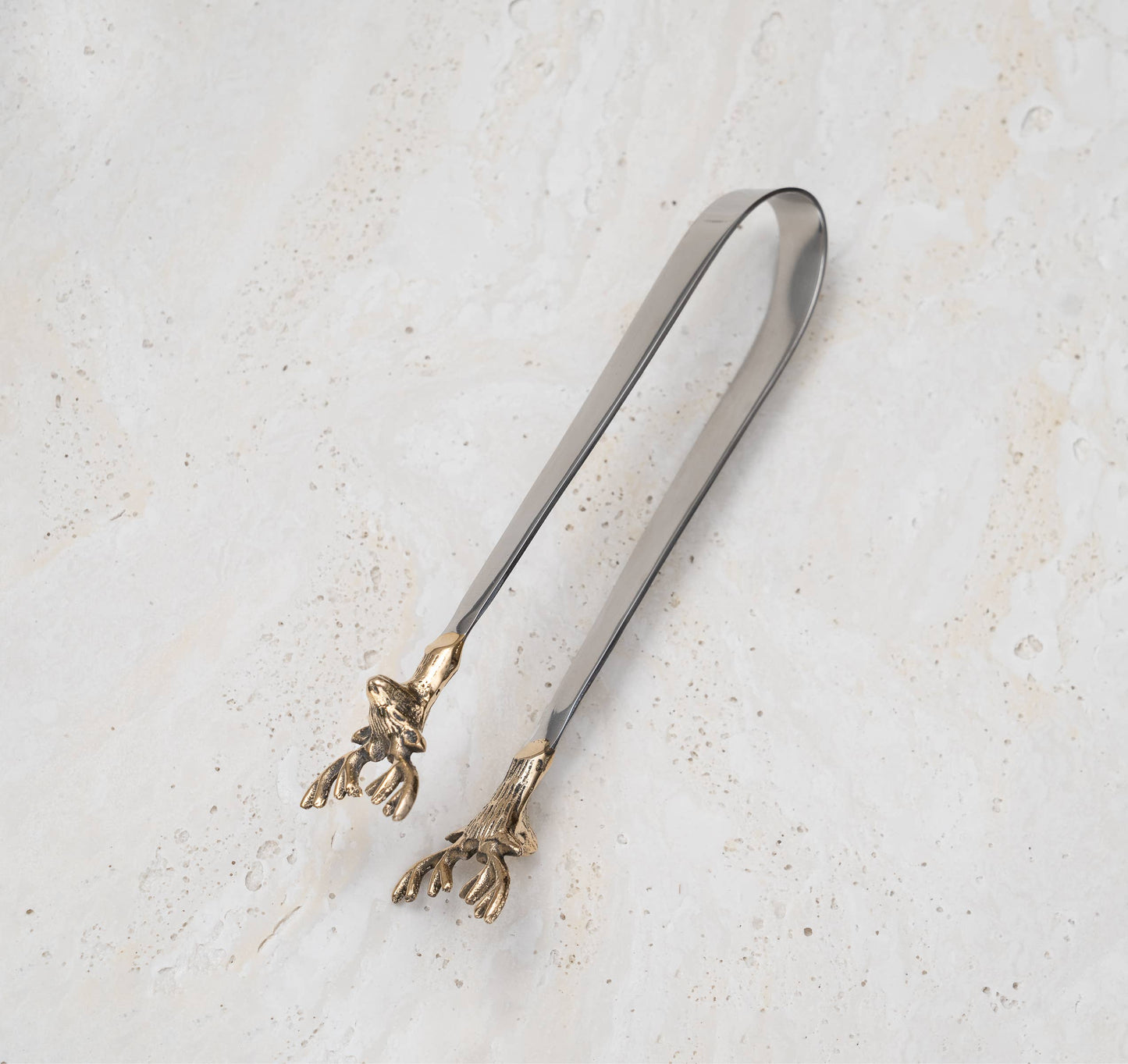 Gilded Deer Ice Tong