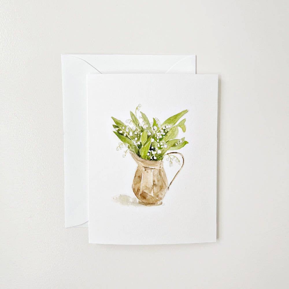 Lily of the valley notecards