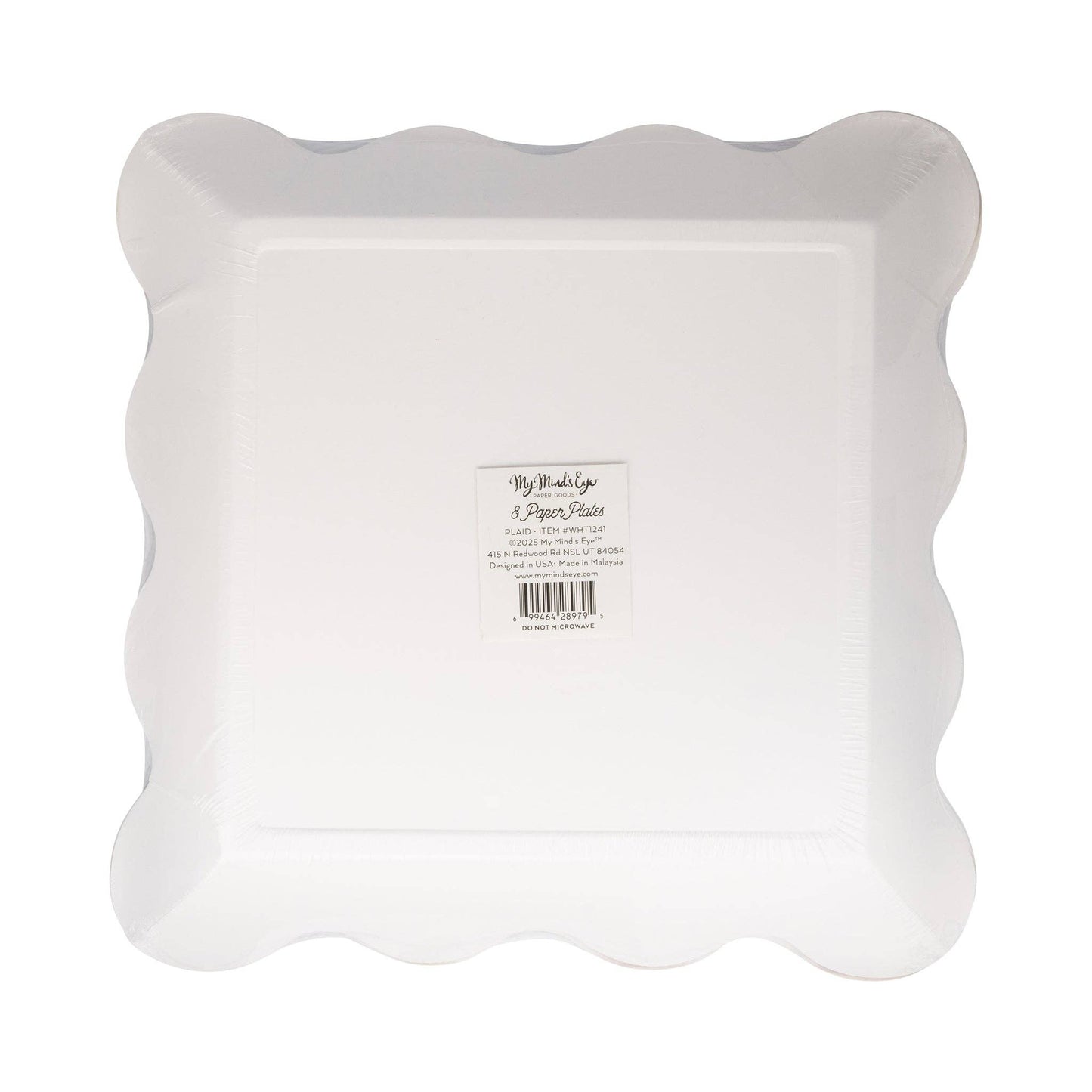 Plaid Plate