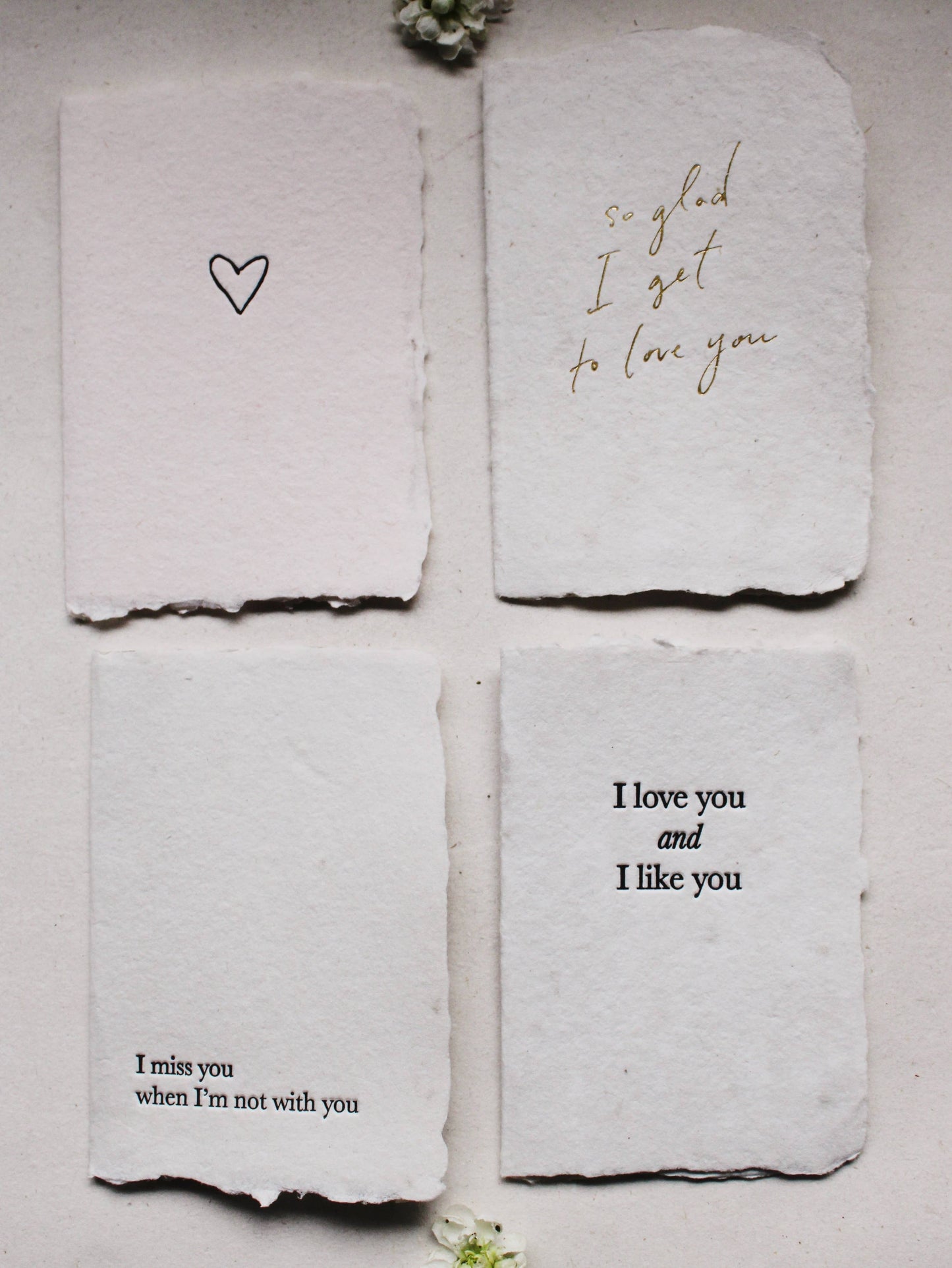 Love Cards V: So glad I get to love you