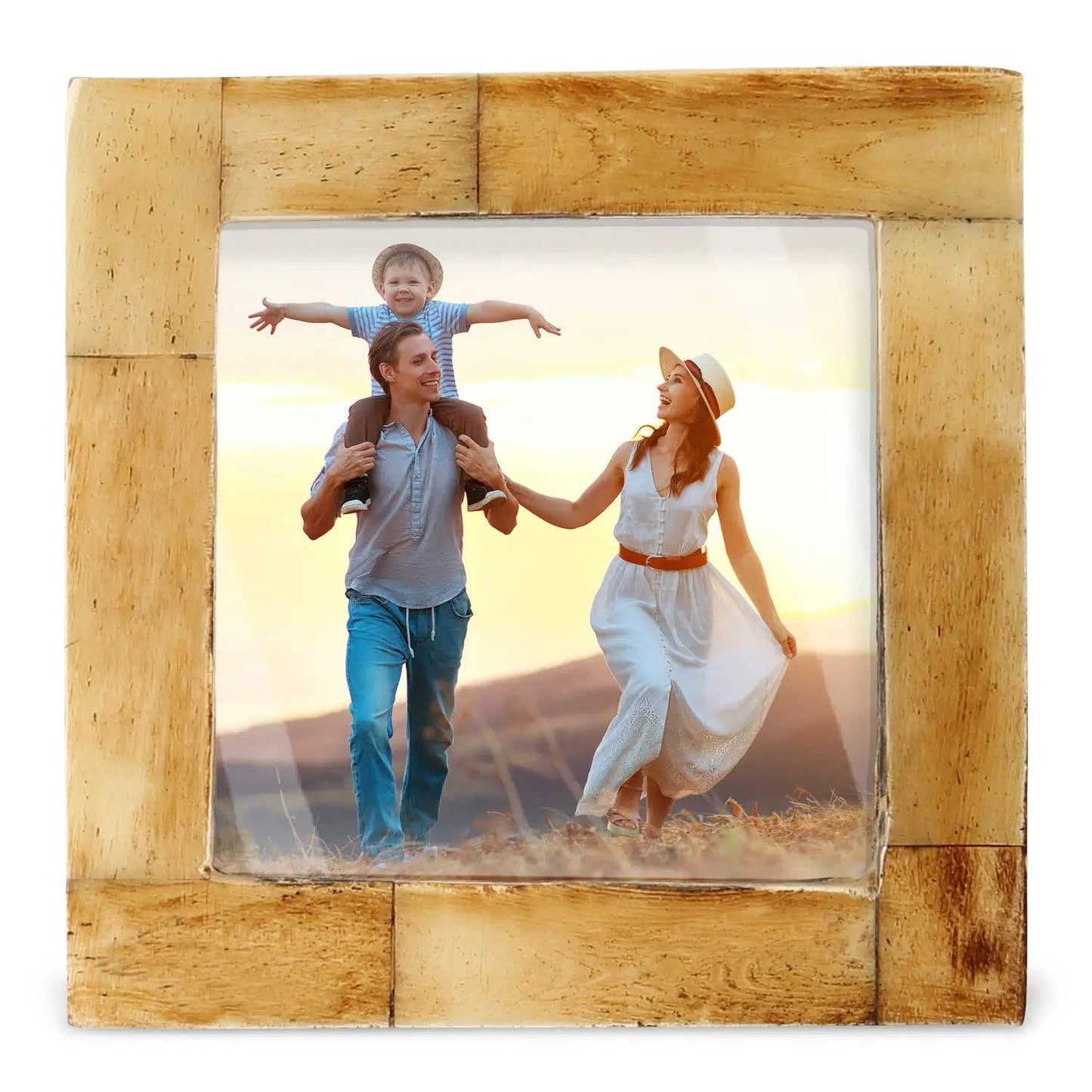 Baby Picture Frame Bone Inlay