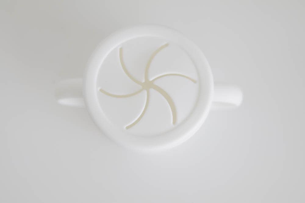 Silicone Snack Cup: Coral