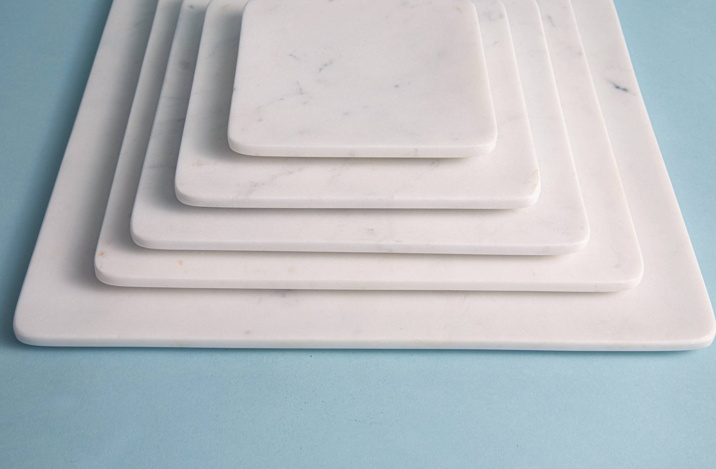 Small Square Marble Platter 8" x 8"