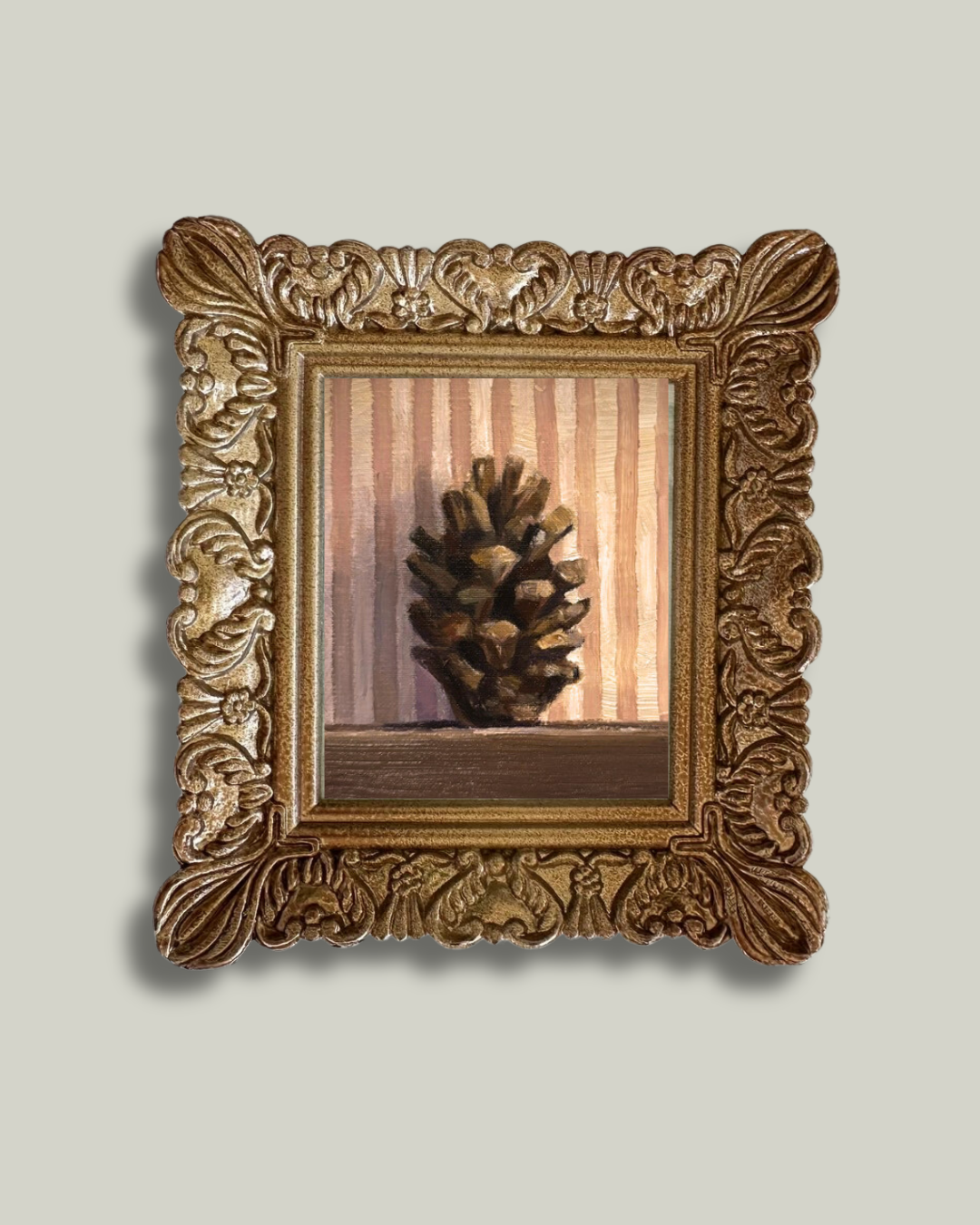 "Pine Cone" Framed Mini Print