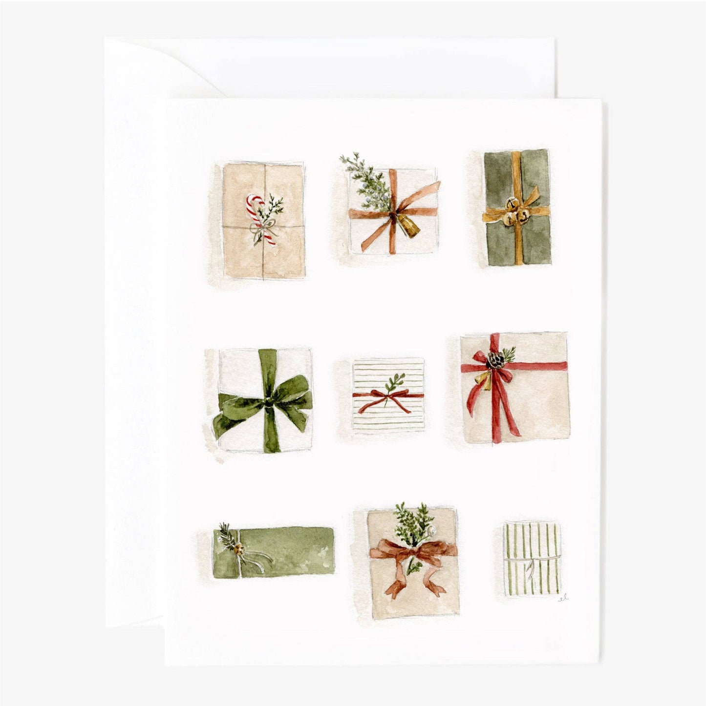 Wrapped christmas gifts