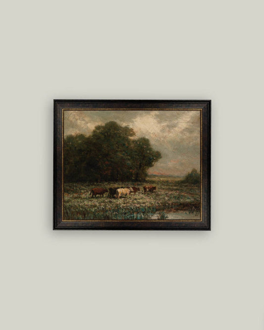 Cattle Grazing: 18x14