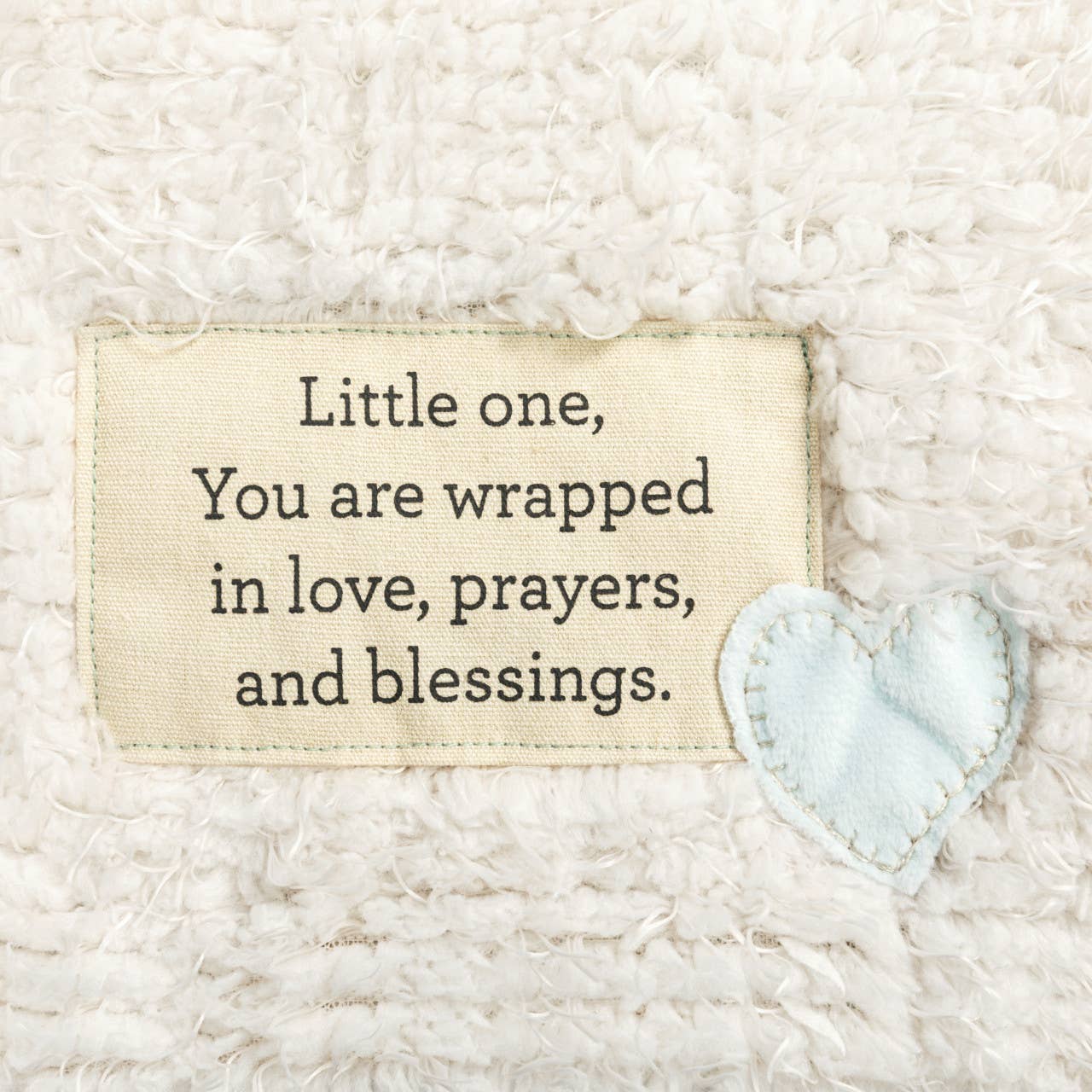 Wrapped in Prayer Blanket - Blue