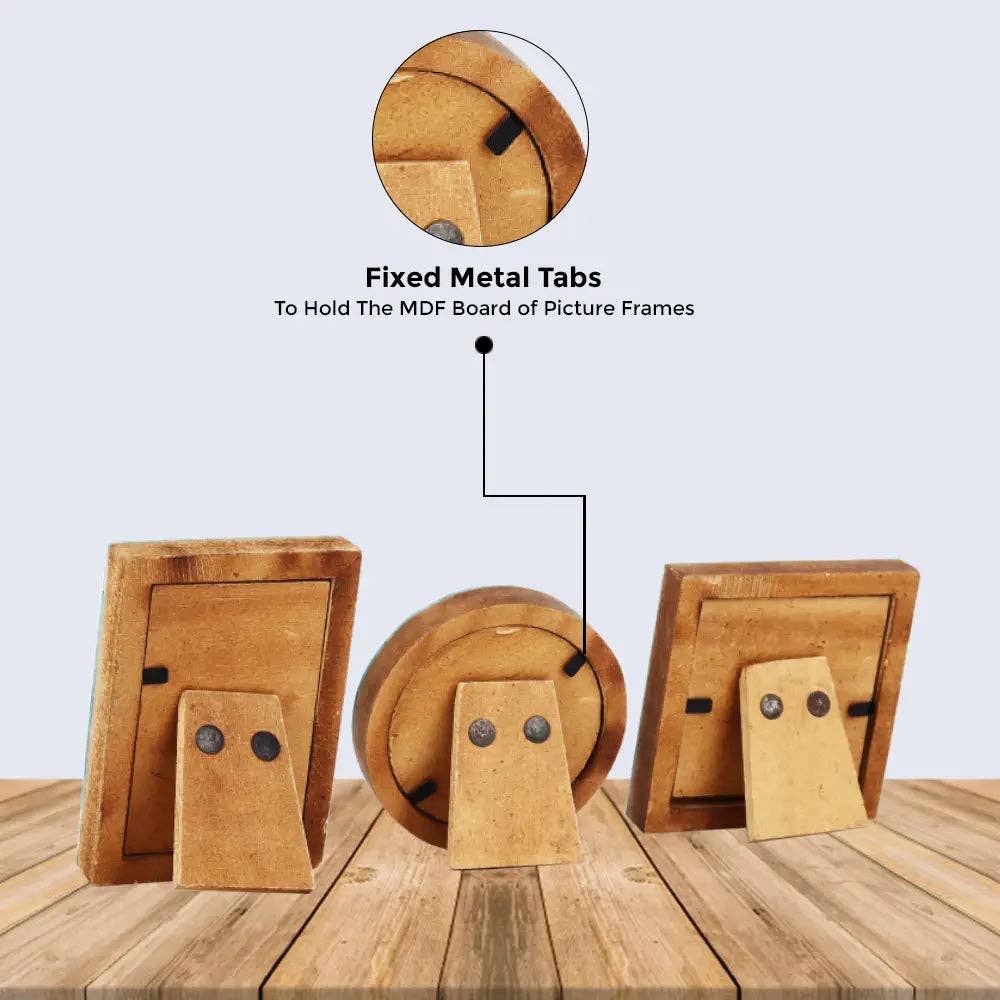 Baby Picture Frame Bone Inlay