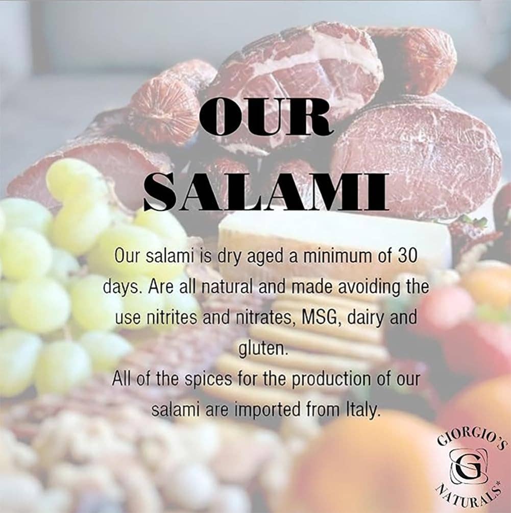 Sangiovese Wine Salami  - All Natural