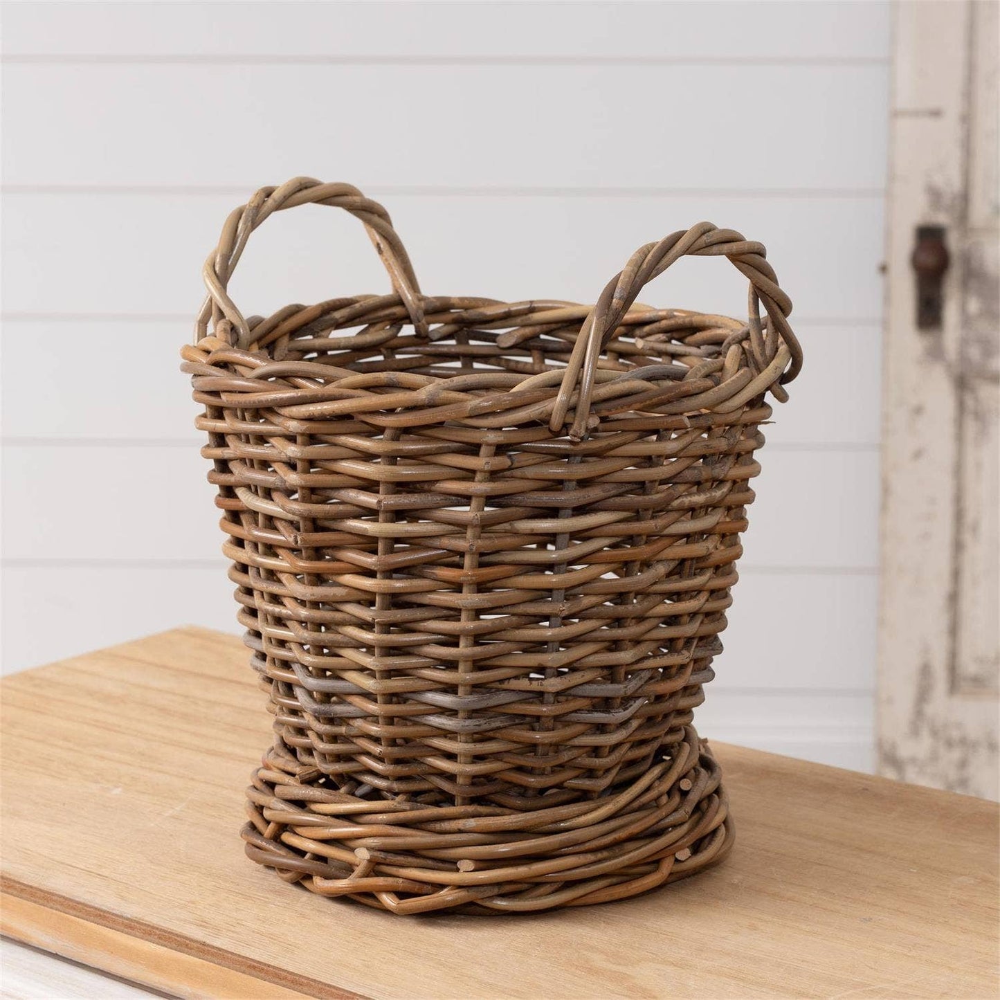 Basket - Rattan With Handles