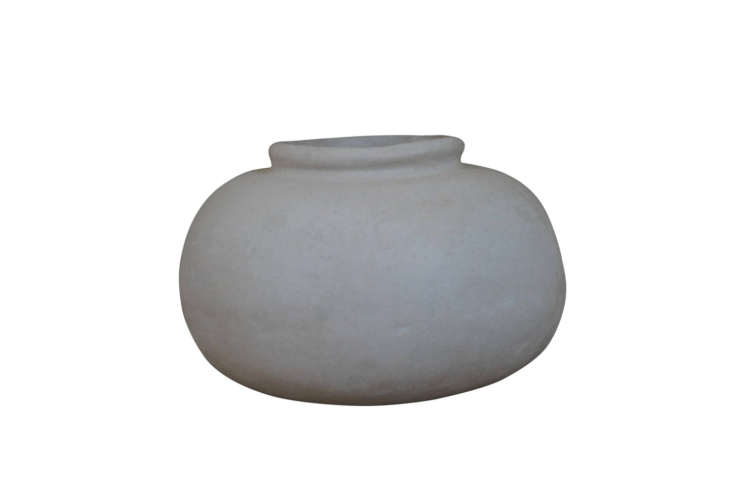 Paper Mache Rotund Pot Vase