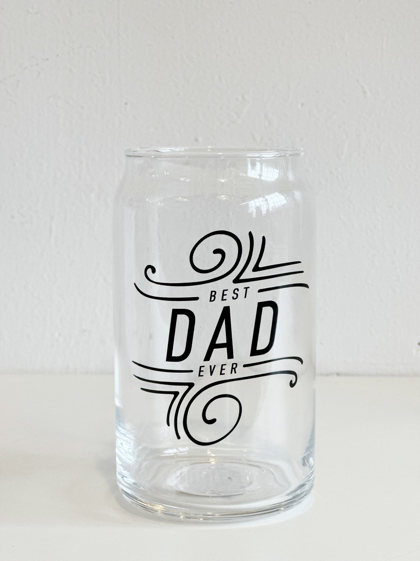 Best Dad Ever Beer Glass