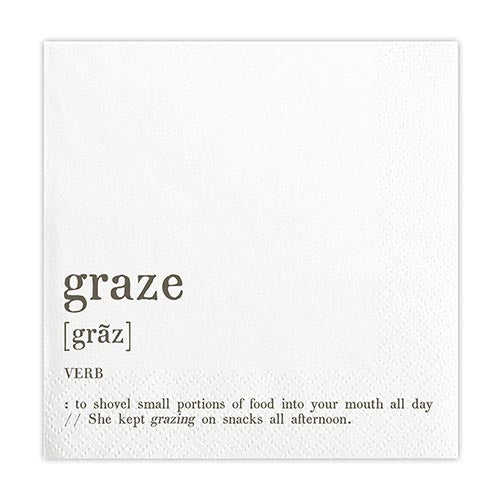 Graze Cocktail Napkin