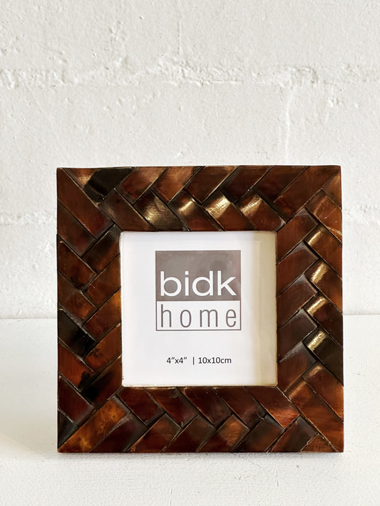 Brown Bone Cris Cross 4x4 Frame