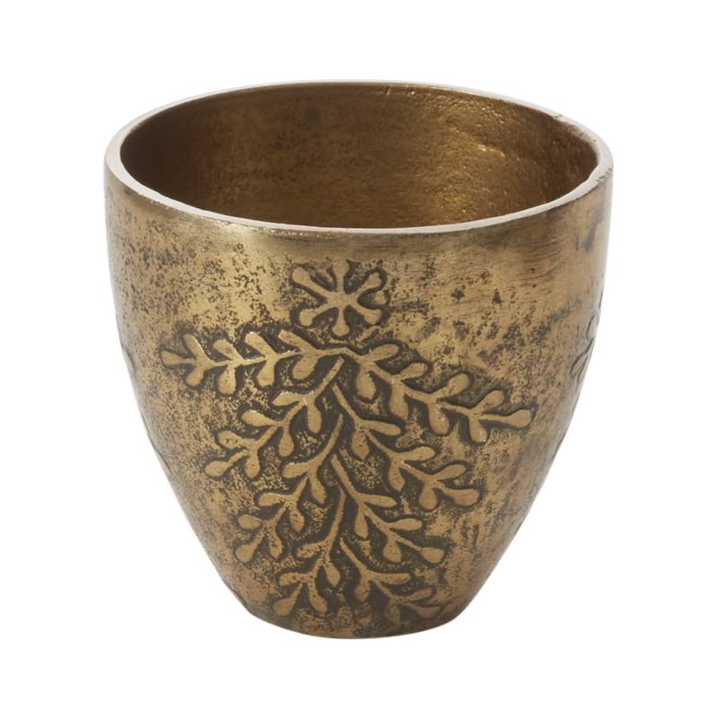 STRASBOURG BRASS HOLIDAY POT