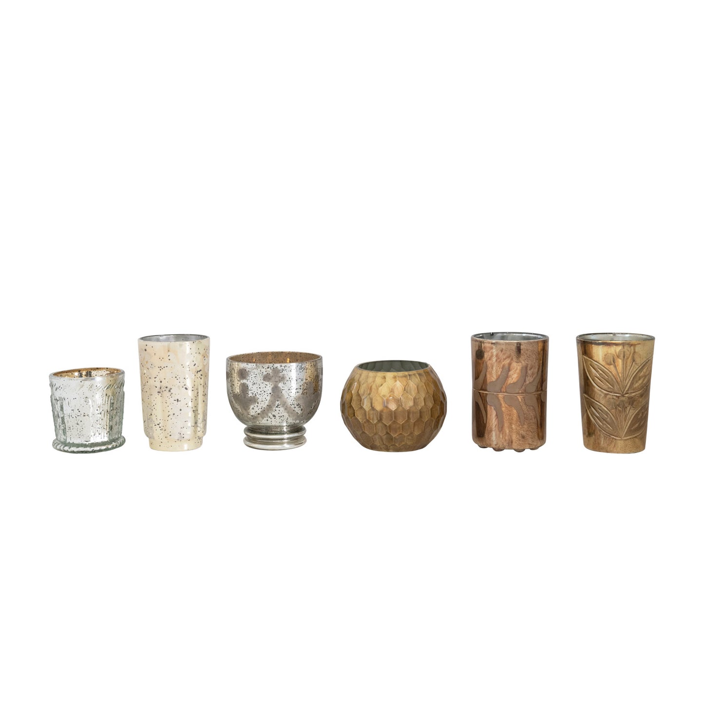Mercury Glass Tealight/Votive Holders