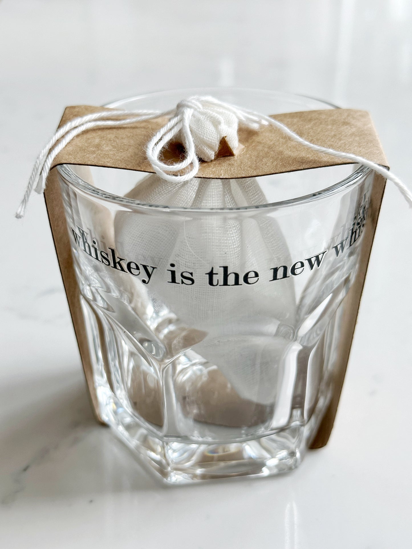 Whiskey Glass & Stone Set