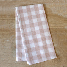 Pink Gingham Towel