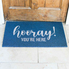 Hooray Coir Door Mat