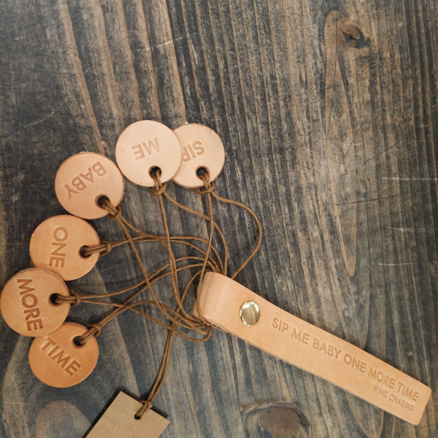Wine Charms Set -Sip me baby