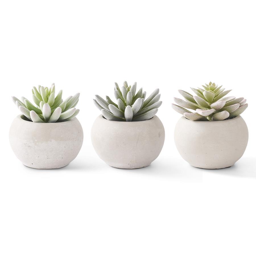 Faux Soft Lotus Succulent
