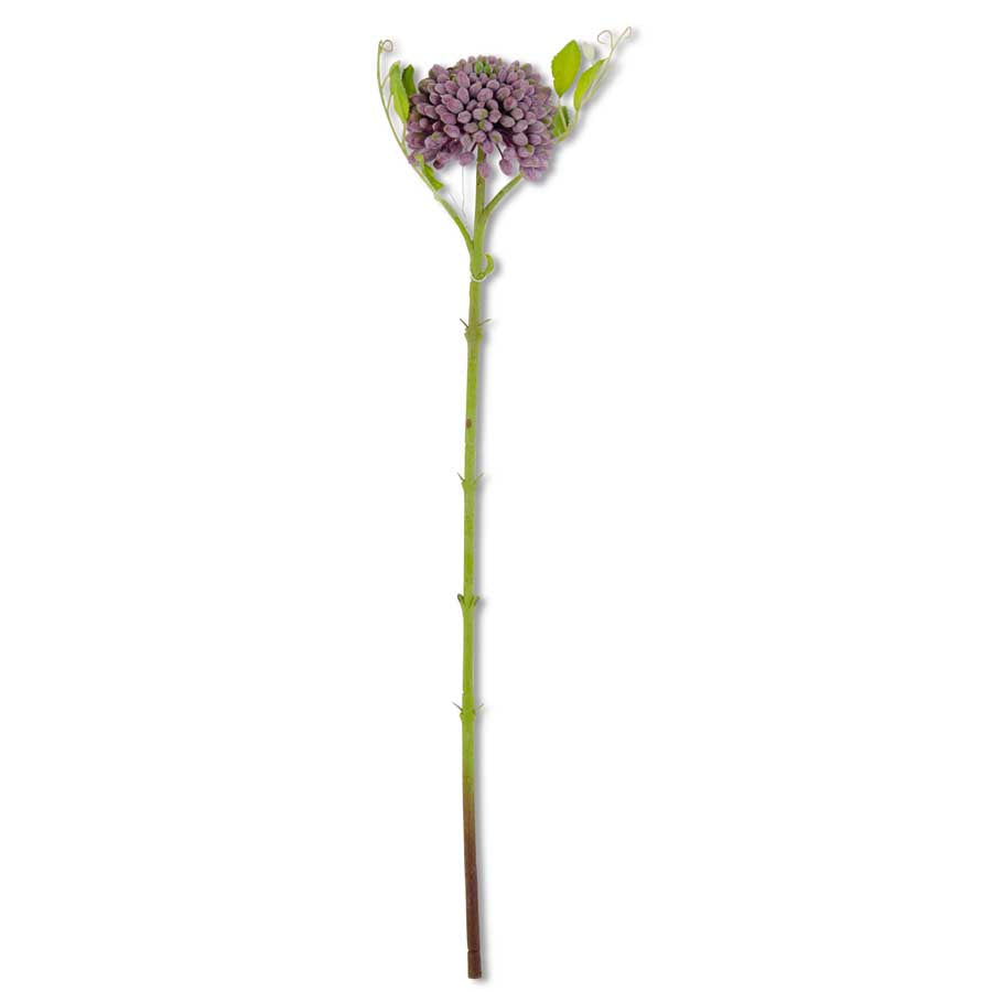 Purple Real Touch Sedum Stem
