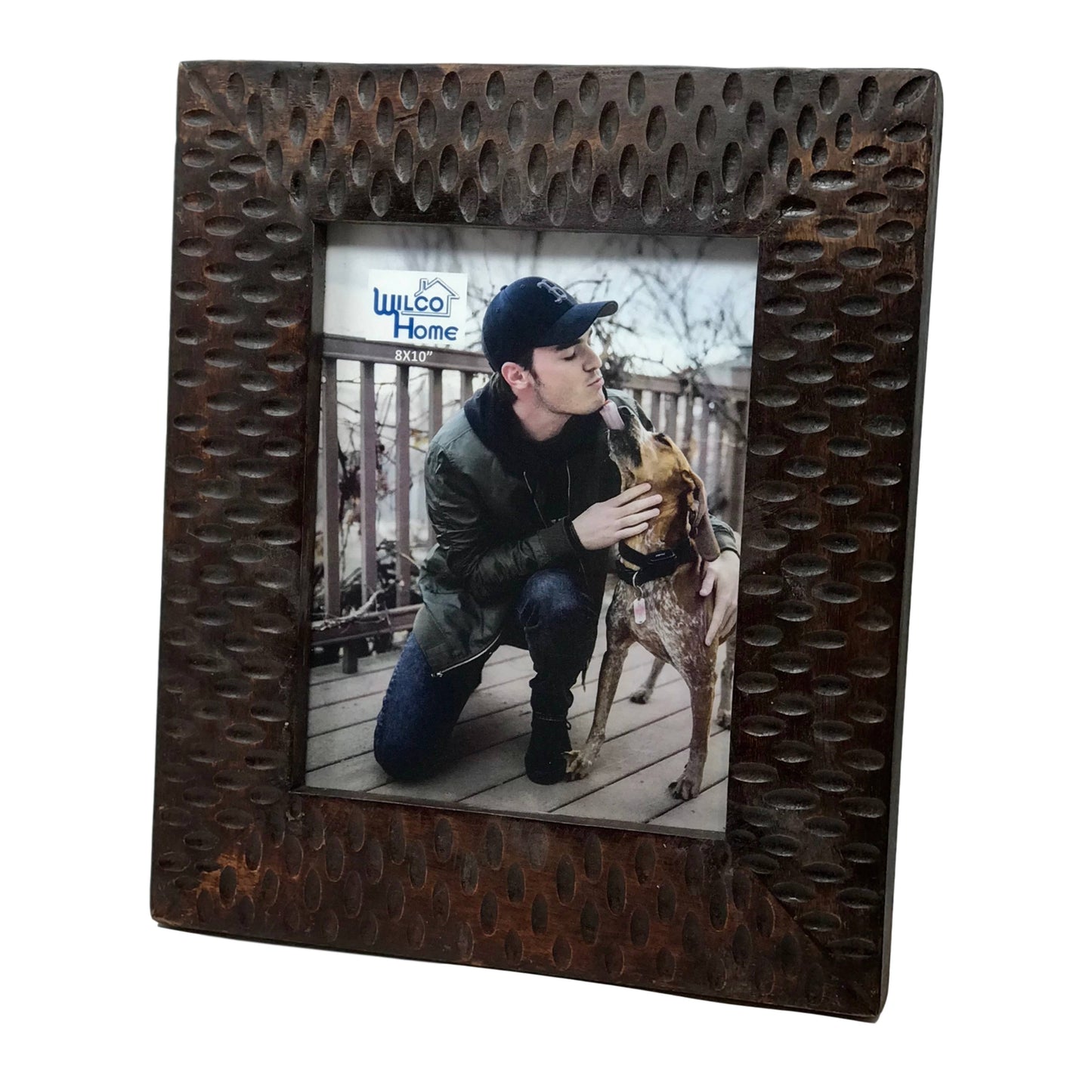 Cordoba Hand-Carved Wood 8x10 Photo Frame