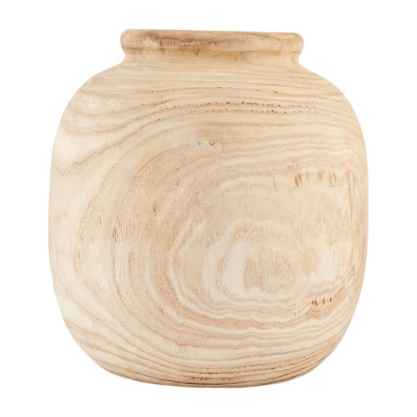 Paulownia Wood Pot