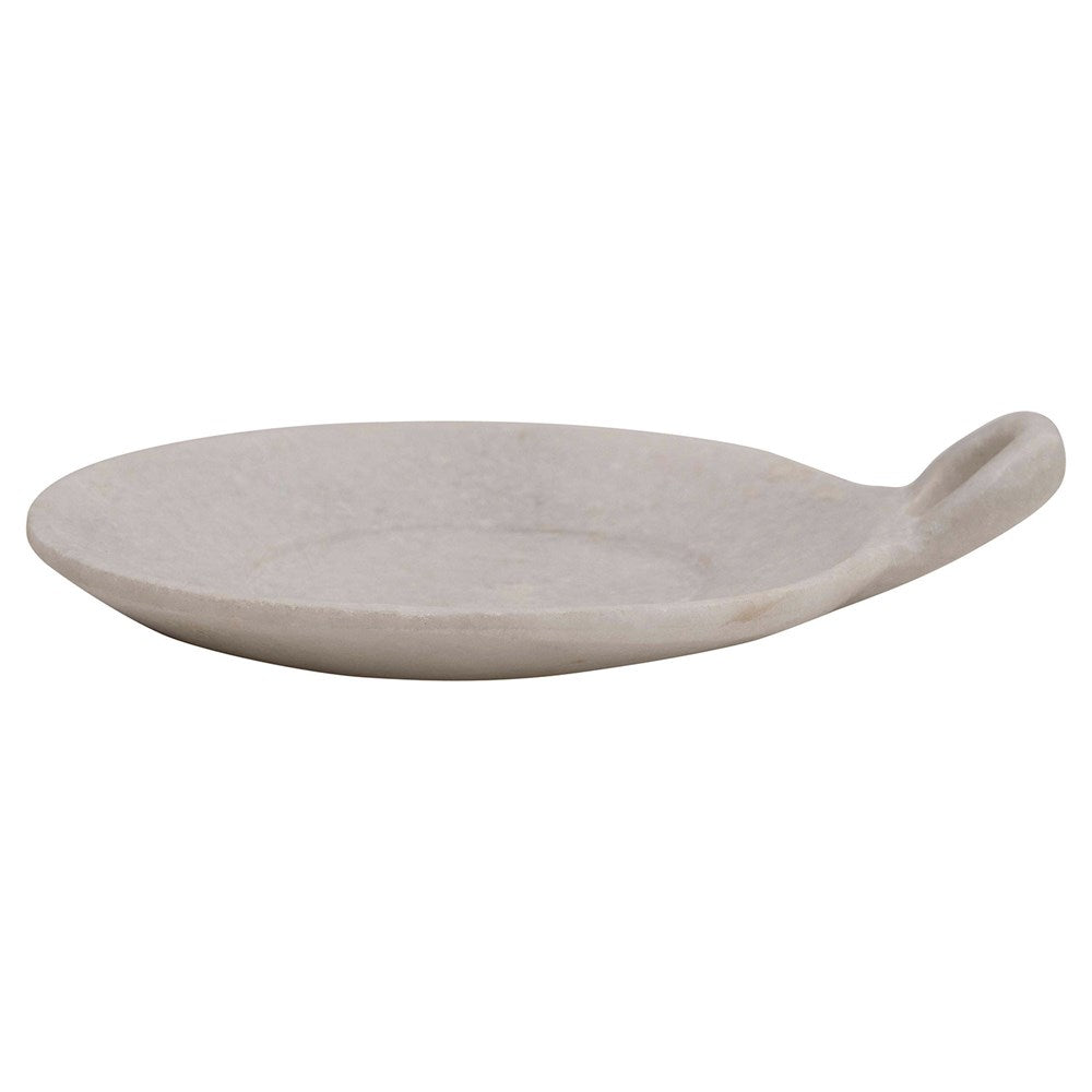 White Marble Spoon Rest