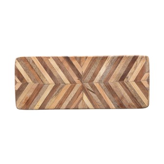 Chevron Wood Cheese/Cutting Board