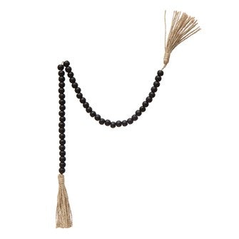 Black Bead Garland